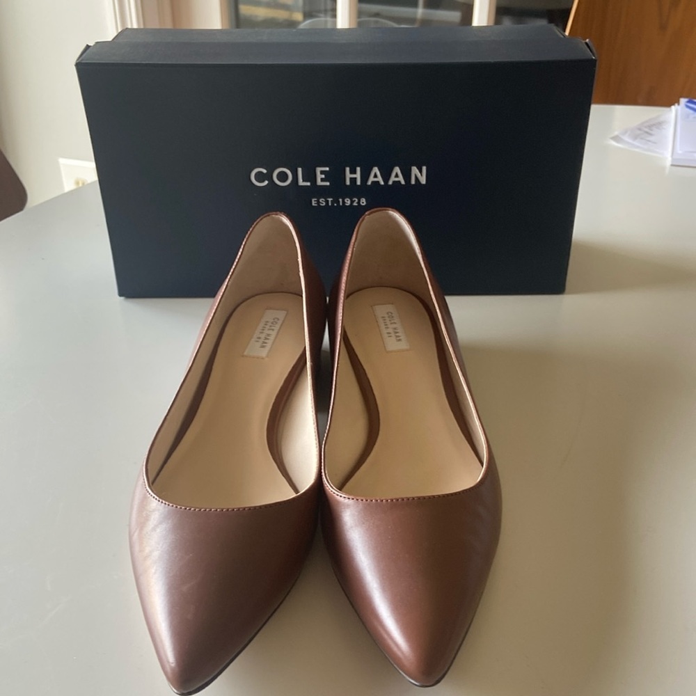 Cole Haan Vesta Skimmer in Cherry Mahogany